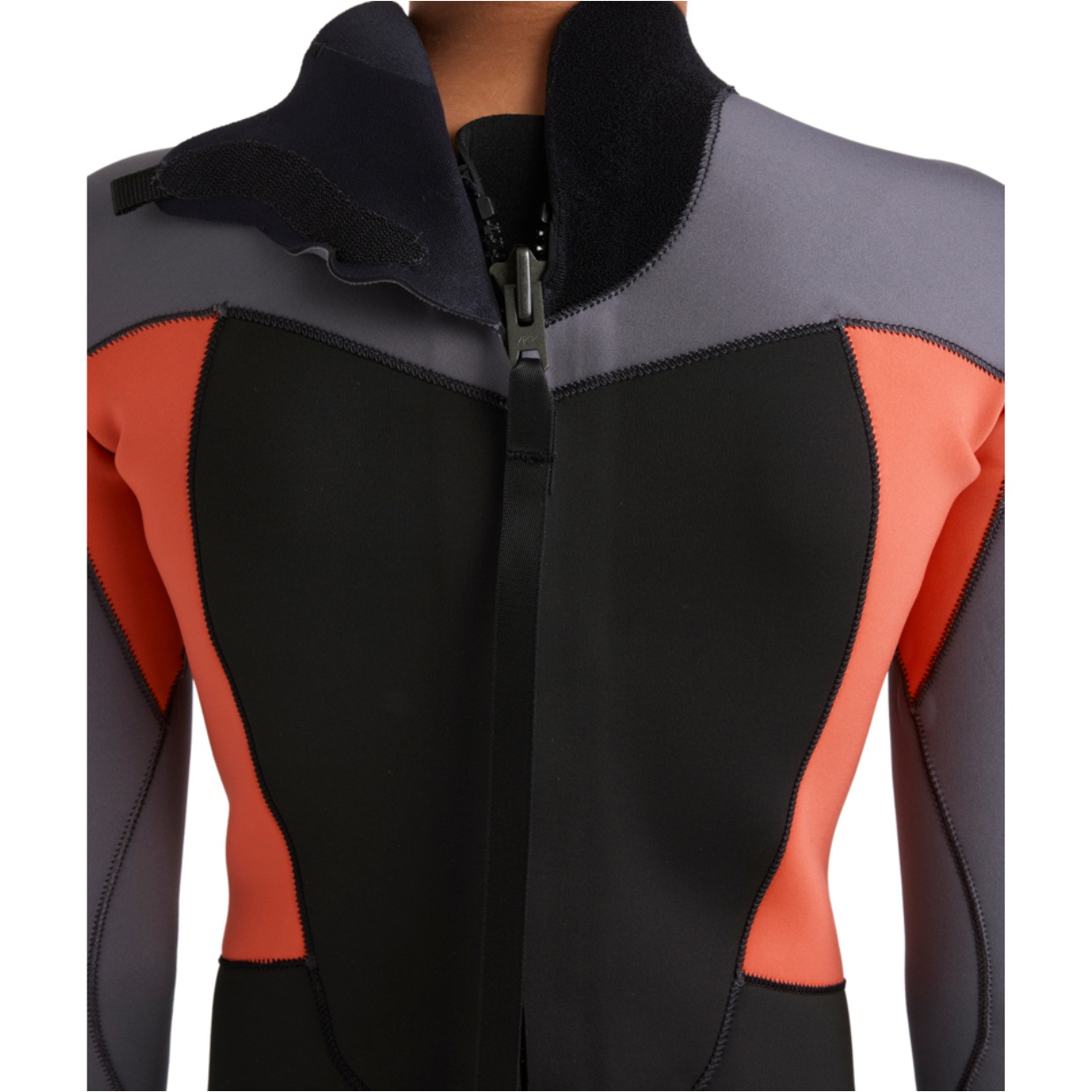 2025 Quiksilver Junior Prologue+ 5/4/3mm Rückenreißverschluss Neoprenanzug 25CW213509 - Cayenne